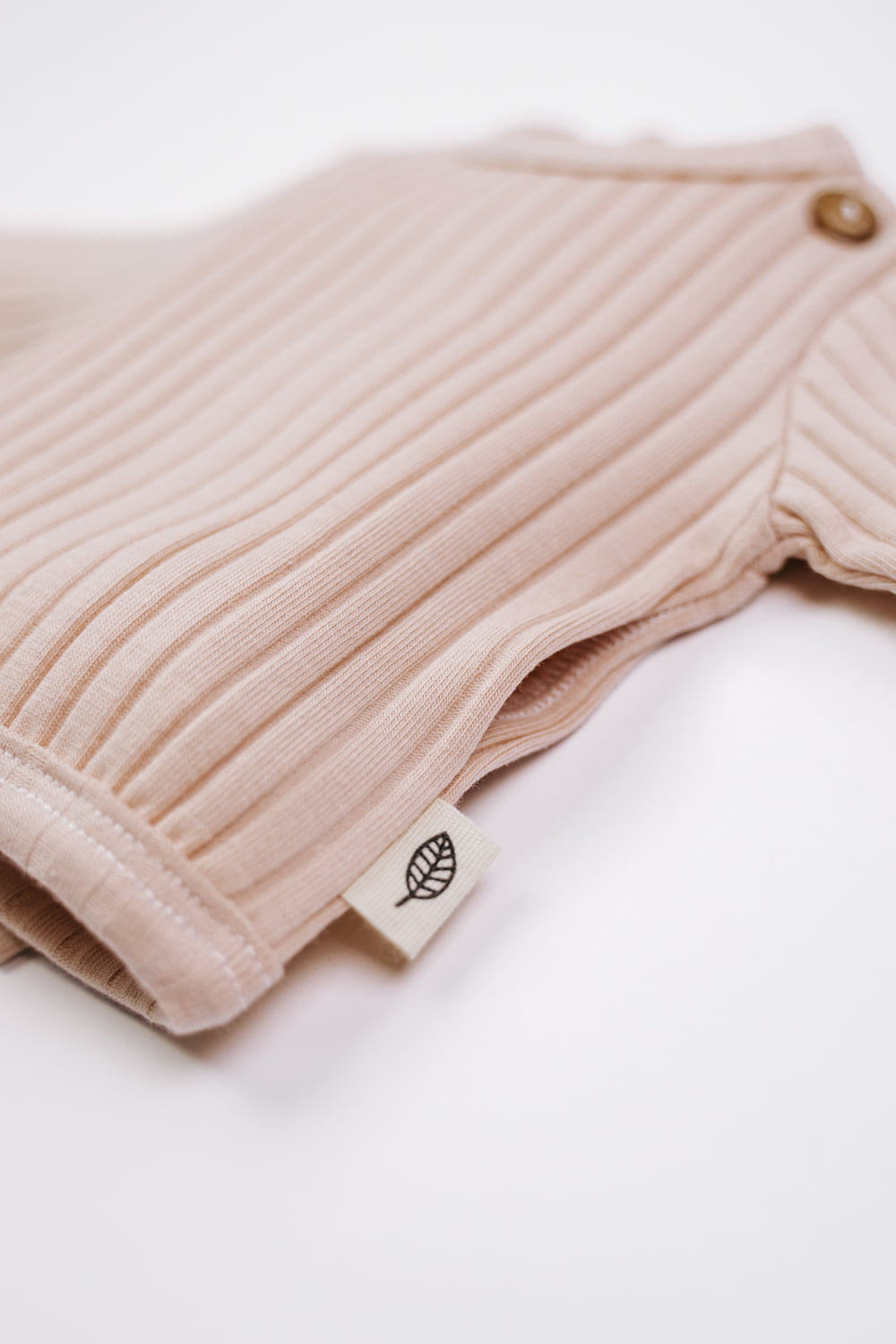 Prematuur shirt rib soft roze met ruimte voor slangetjes