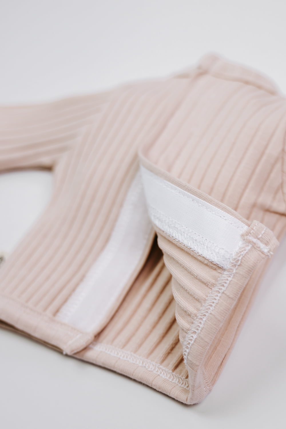 Prematuur shirt soft roze met klittenband