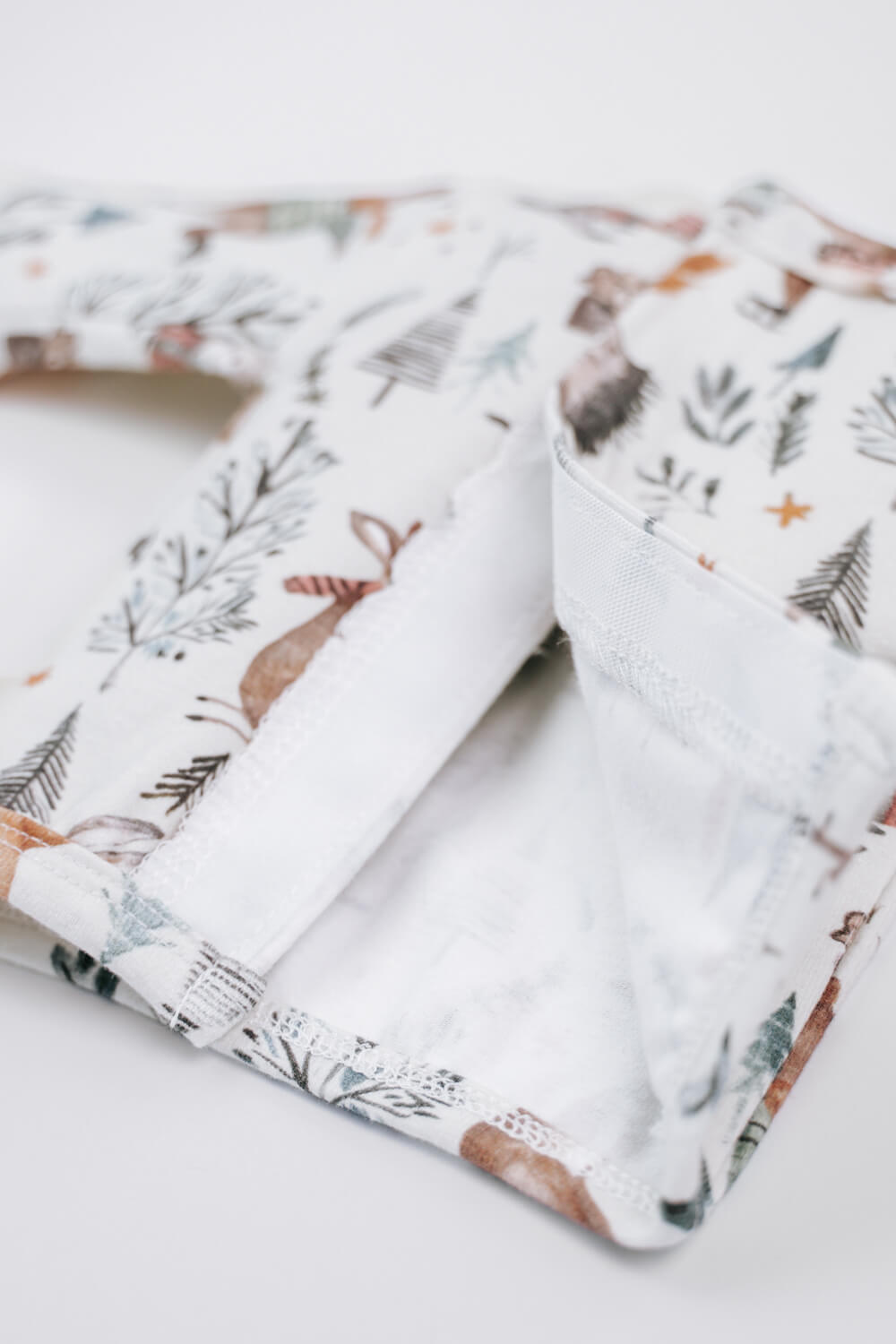 Prematuur trui klittenband met kerstdieren