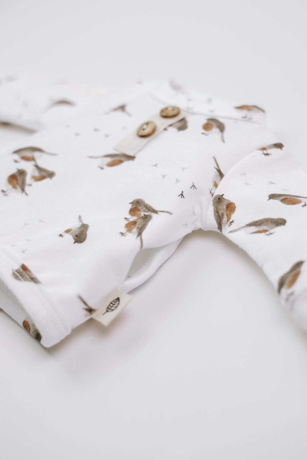 Prematuur trui vogeltjes met opening voor draadjes en slangetjes