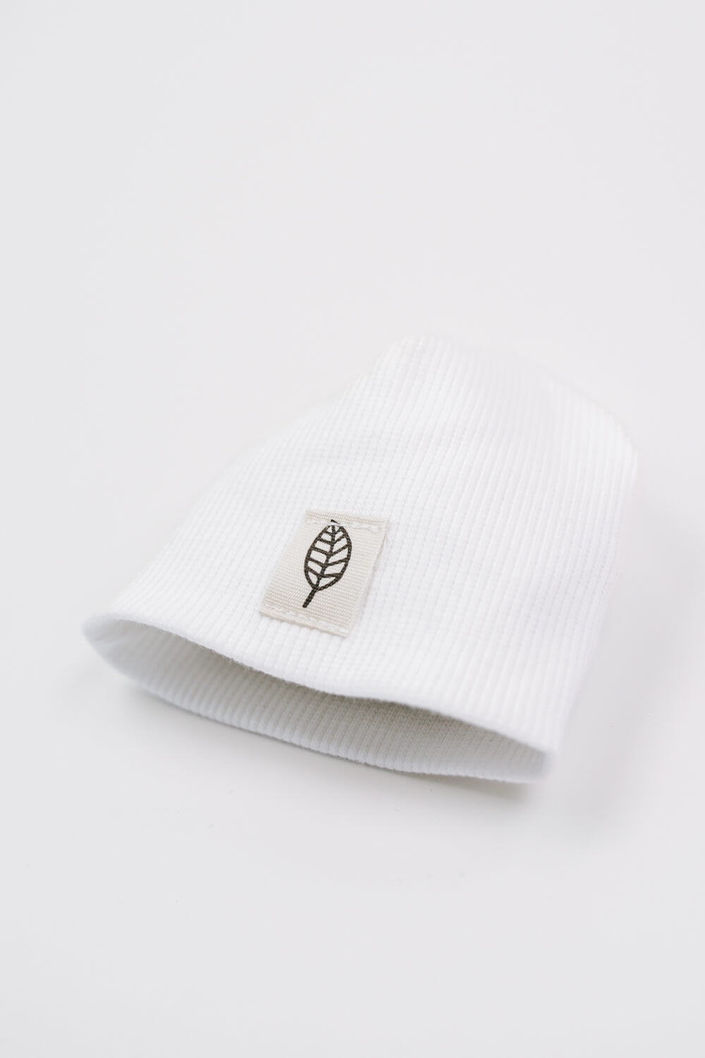 Prematuur muts rib wit