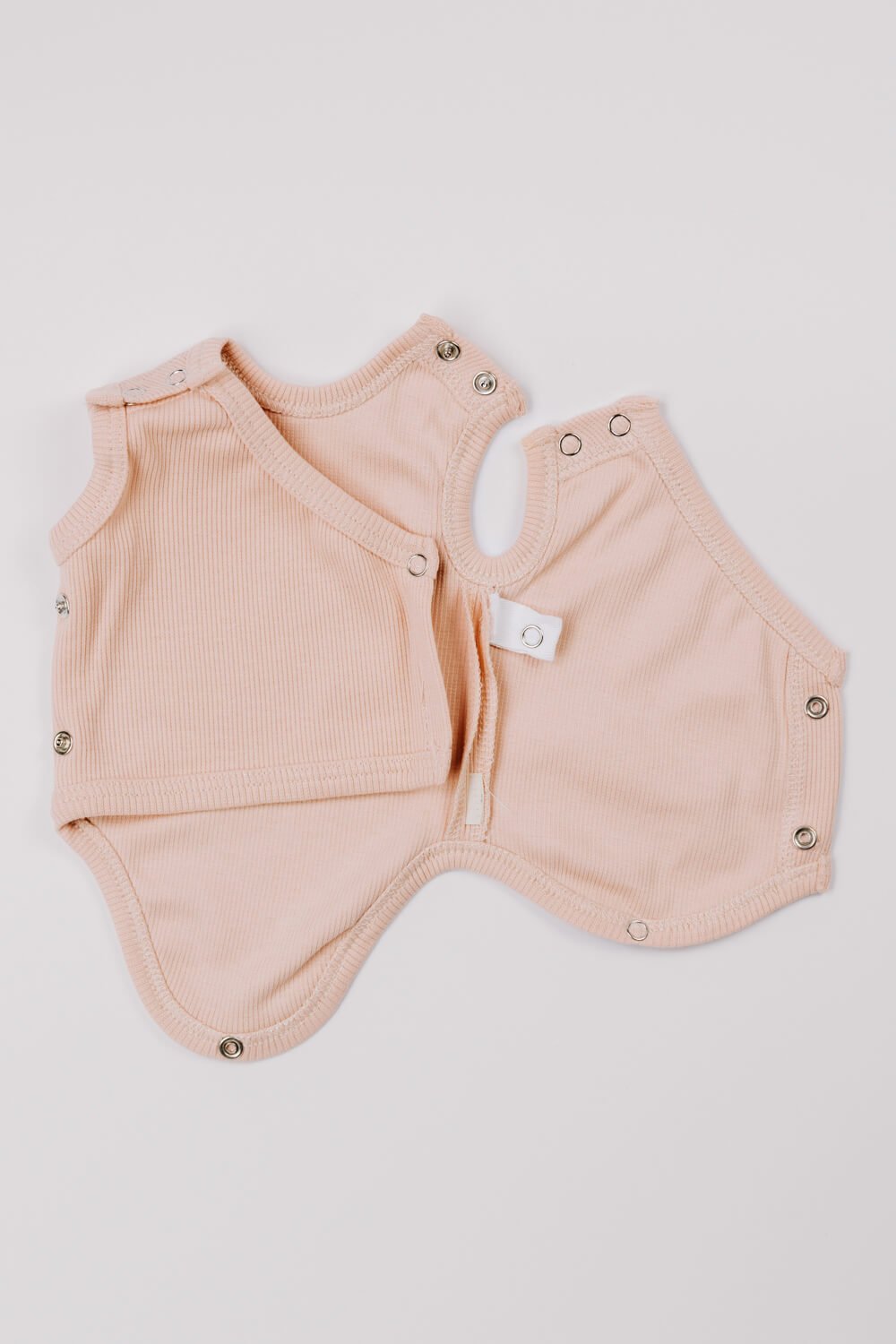 Prematuur romper opengeklapt rib soft roze