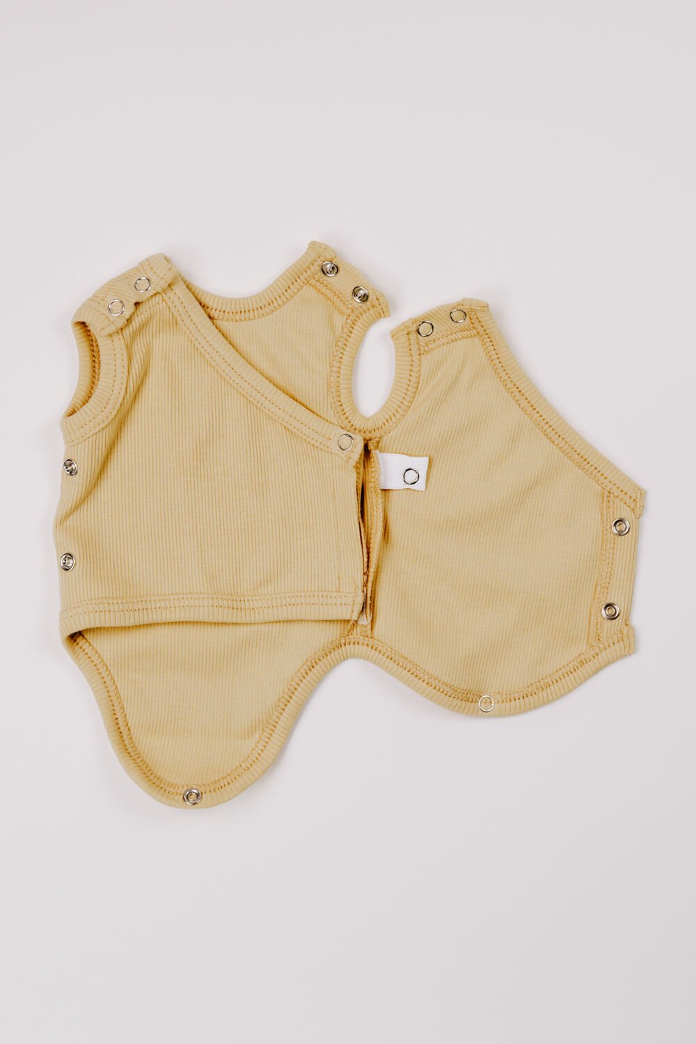 Prematuur romper opengeklapt rib zacht geel